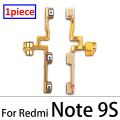 New Power Volume Side Key Button Flex Cable Ribbon For Xiaomi Redmi Note 9S 9 Pro Replacement Parts.