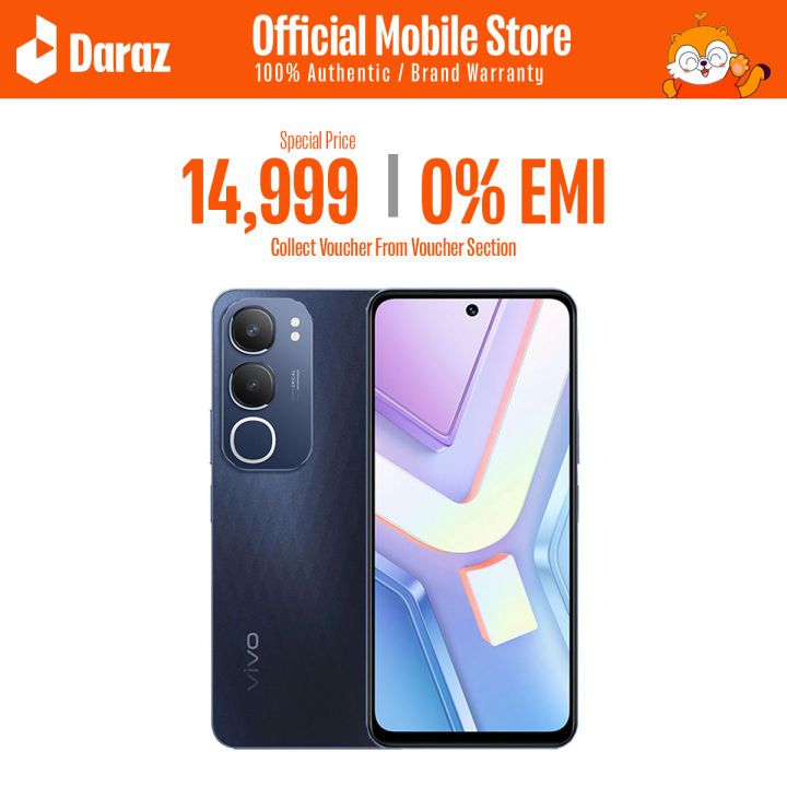 vivo Y19s - 6GB RAM - 128GB ROM - 5500mAH Battery - 50MP Rear Camera - 90Hz Display - Anti Drop Design