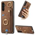 For Samsung A55 5G 2024 Luxury Case Magnetic Leather Card Back Etui Samsung Galaxy A35 A15 A05 A 55 15 35 05 Phone Cover Funda.
