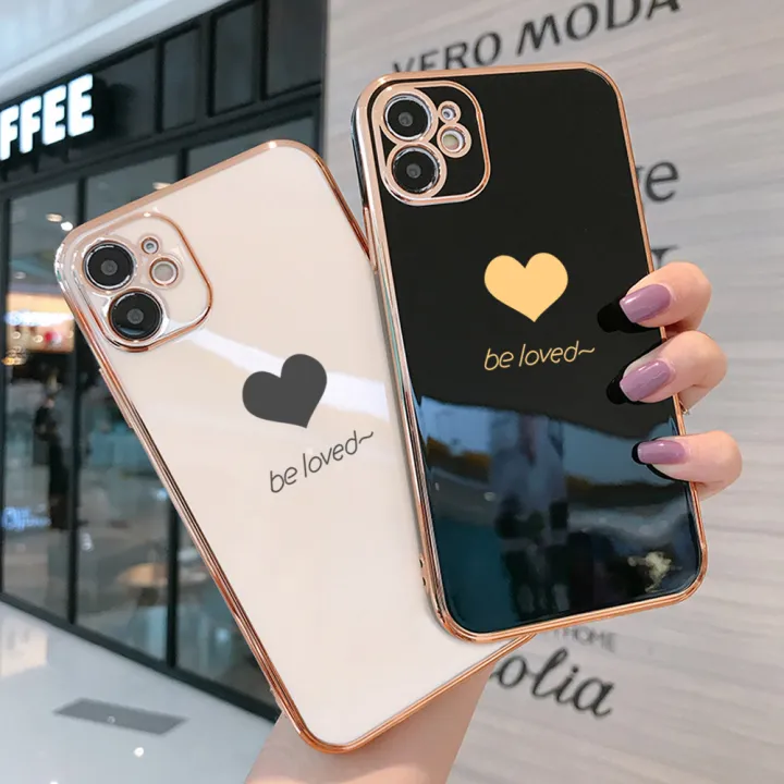 Luxury%206D%20Plating%20Case%20for%20Realme%20C11%202021%20Phone%20Cases%20Lover%20Heart%20Side%20Print%20Soft%20Silicone%20Square%20Back%20Cover%20-%20Image%203