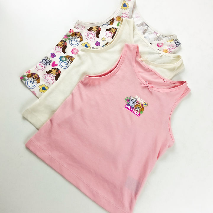 Girl's%20Printed%20Scoop%20Neck%20Soft%20Sleeveless%20Vest%20Tank%20Top%20From%20Levin%20-%20Image%208