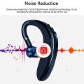 S109 Single Ear Wireless Bluetooth-compatible Headphones In-ear Call Noise Cancelling Business Earphones With Mic.