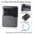 MH-23 MH23 Charger for Nikon EN-EL9 EN-EL9A L Battery D5100;D5000;D3000;D700;D300;D70;D70S;D60;D50;D40;D40X Camera MH23 ENEL9. 