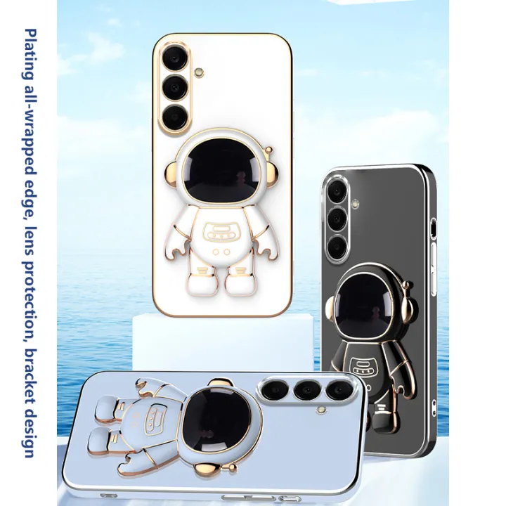 Tokifu%20For%20Samsung%20Galaxy%20A25%20Back%20Cover%20With%20Astronaut%20Folding%20Holder%20Luxury%206D%20Plating%20Case%20Soft%20Silicone%20Bracket%20Phone%20Cases%20-%20Image%206