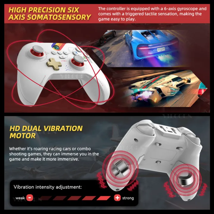 Joystick%20Joystick%20for%20Pro%20Game%20FPSm/Swit%20Wireless%20Game%20Control%20Hall%20Linear%20Trigger%20VILCORN%20RGB%20Controller%20for%20PC/Stea%20Laptop/Android/IOS%20-%20Image%203