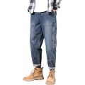 Baggy Jeans Men Loose Fit Harem Pants Wide Leg Fashion Pockets Hip Hop Streetwear Male Denim Trousers Oversize Jeans Kpop New. 