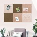 Creative Pictures V-stripe Felt Display Board Letter Works Show Note Message Board Felt Notice Photo Background Wall Office.