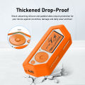 Coodio Silicone Case Protective Skin Cover Shockproof Travel Carry Pouch Compatible For Flipper Zero Interactive Virtual Pet Game Machine.