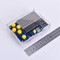 1Set DIY Electronic Soldering Welding Tranning Set Snake Plane Pixel Game Console Making Kit with Acrylic Case. 