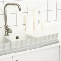Sink Splash Guard Kitchen Anti-Splash Guard with Suction Cup Washing Dishes Prevent Water Splash Board Protector Basin Oil-Proof Splashproof Baffle Board. 
