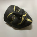 1Pcs/set Halloween Party Mask V for Vendetta Mask Bape Full Face Mask Anonymous Guy Fawkes Fancy Dress Adult Costume 1pc. 