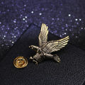 Small Flying Metal Eagle Pin For Men Suit Fashion Accessories. 