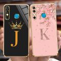 For Infinix Hot 8 Case X650B X650C Luxury 26 Letters Cover Soft Slim Plating Phone Case For Infinix Hot 8 Hot8 Back Cover Bumper.