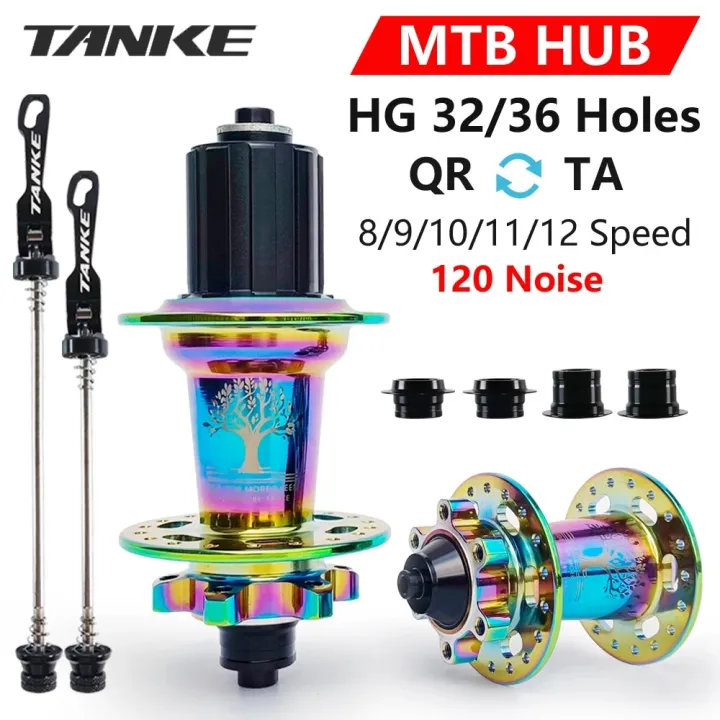 TANKE%20120%20Click%20Hub%206%20Bearing%20MTB%20Mountain%20Bike%20Hub%20Front%20Rear%20Thru%20HG%2028%2032%2036%20Holes%20Disc%20Brake%20Bicycle%20Hubs%208%209%2010%2011%2012%20Speed%20-%20Image%205
