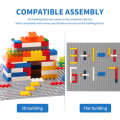 Classic Base Plates 32*32 Dots Building Blocks Plate 25x25 CM Plastic Baseplate Brick Assembly Kids Toys Gift Compatible Brands. 