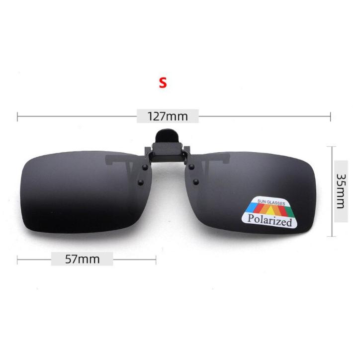 Polarized Sunglasses Clips Glasses Clip Driving Night Vision