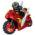 8Stk Ninjago Motorcycle Set Minifigures Ninja Mini Figures Blocks Toys. 