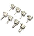 12PCS Universal Heat Nozzle 3-20mm Hot Air Heat Resisting Nozzles Tips Tool for 850 Series Hot Air Soldering Station. 