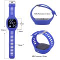 New LED Digital Watch Electronic Watch Button Square Silicone Touch Screen LED Electronic Watches Sports Fashion Wrist Watch. 