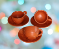 Clay items Clay Tea Cup. Matir cup. Matir Teacup. Handmade. Organic.Clay Tea Cup.  Master cup set.  1 price cup in a box. 