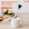 Handheld Electric Coffee Mixer Frother Egg Beater With Cover. 