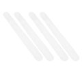 Tennis Racquet Frame Sticker Racket Head Guard Tape Soft and Elastic Perfect Fitting Lightweight 4PCS for Sports Equipment Care.