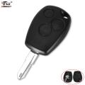 3 Button Key Case For Renault Trafic Vivaro Primastar Movano Remote Fob Shell 206 207 307 306 Key.