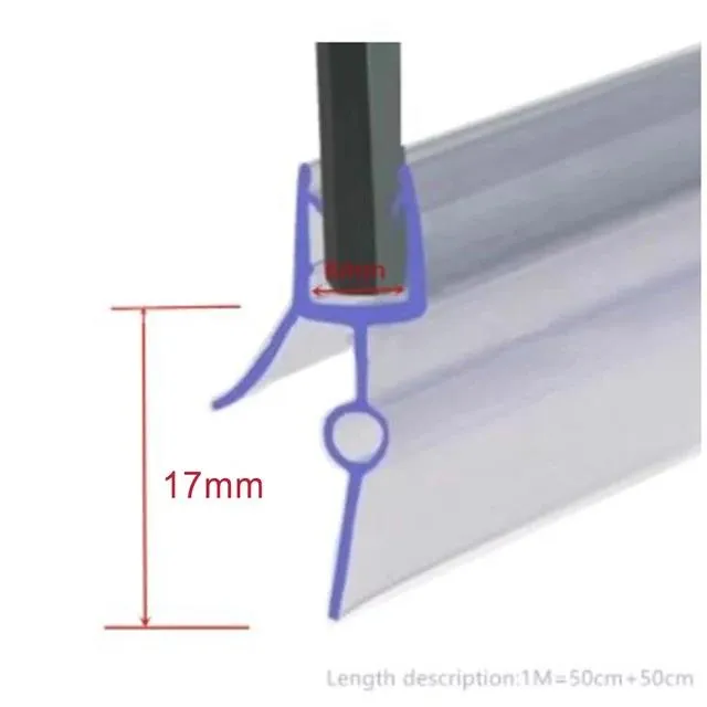 2pc%20Shower%20Door%20Seal%20Strip%206mm%20Water%20Deflector%20Shower%20screen%20Glass%20Door%20Water%20Barrier%20PVC%20Bathroom%20Shower%20Door%20Accessories%20-%20Image%207