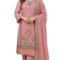 Readymade Georgette Embroidary Party Four Pice For Women. 