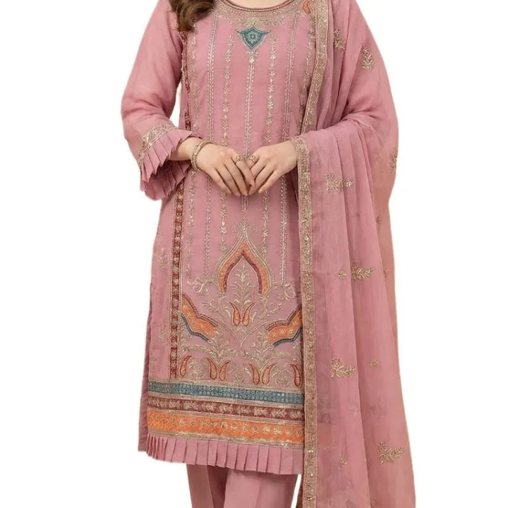 Readymade%20Georgette%20Embroidary%20Party%20Four%20Pice%20For%20Women%20-%20Image%206