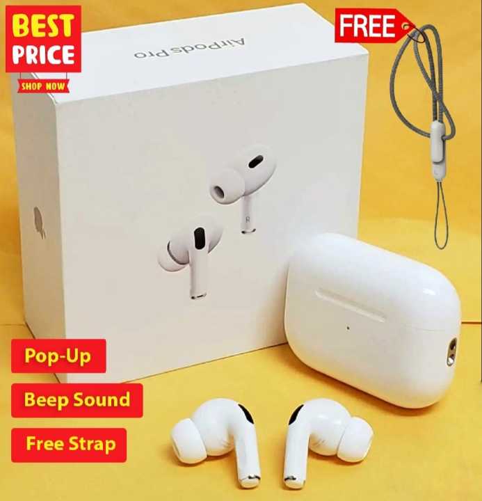 AirPods Pro 2nd genaration Made in Dubai Wireless Charging  Bluetooth Earbuds