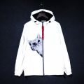 men's autumn Men /women windbreaker 3m reflective jacket casual  hop Hooded coats streetwear night shiny harajuku jackets. 