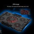 Laptop Cooling Pad for 1417 Inch Laptops, with Five Stove Fans, TNBK0033. 