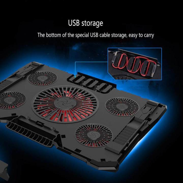 Laptop%20Cooling%20Pad%20for%201417%20Inch%20Laptops,%20with%20Five%20Stove%20Fans,%20TNBK0033%20-%20Image%206