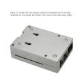 Aluminum Alloy Protective Case Housing Shell Enclosure Box for Raspberry Pi 3, Pi 2 and B+. 
