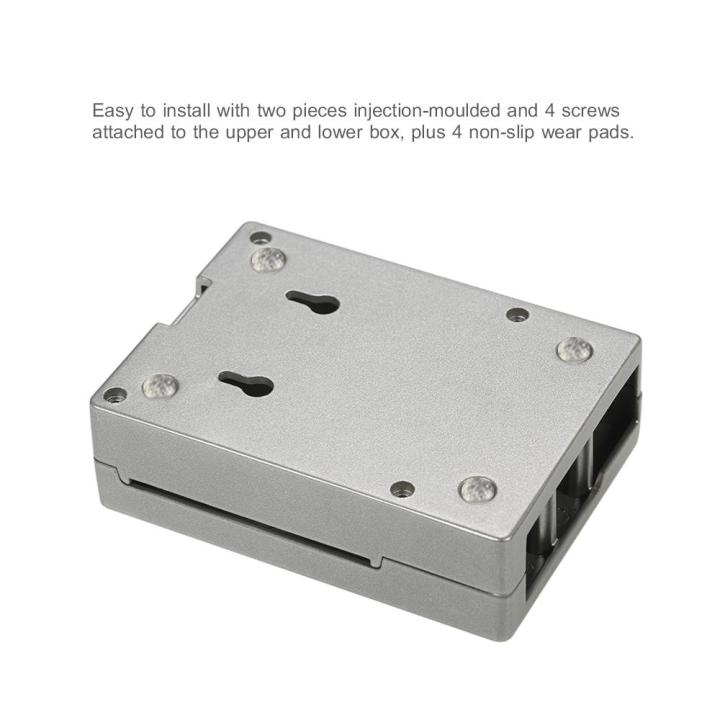 Aluminum%20Alloy%20Protective%20Case%20Housing%20Shell%20Enclosure%20Box%20for%20Raspberry%20Pi%203,%20Pi%202%20and%20B+%20-%20Image%205
