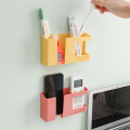 New Wall Mounted 2-in-1 Mobile Phone Charging Stand and Multipurpose Storage Holder Bracket.