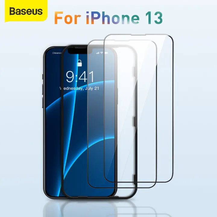 Baseus%202Pcs%200.3mm%20Full%20Tempered%20Glass%20For%20iPhone%2013%20Pro%20Max%20/%2013%20Pro%20/%2013%20/%2013%20mini/12%20pro%20max/12%20pro/12//12%20mini/11%20pro%20max/11%20pro/11%20Screen%20Protector%20Film%20Cover%20Glass%20-%20Image%203