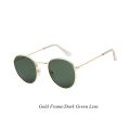 【beauty code store】Psacss Metal Round Sunglasses Men Women Rainbow color Brand Designer Sun Glasses Fashion Retro de sol. 