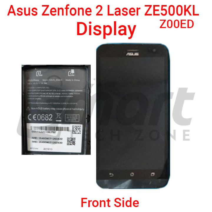 LCD%20Screen%20Display%20With%20Frame%20for%20Asus%20Zenfone%202%20Laser%20ZE500KL%20(Z00ED)%20Collected%20from%20Used%20Phone%20-%20Image%202