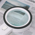 2pcs Magnifying Glass 20X, Large Magnifier with Light, LED Illuminated Handheld, Premium High Power Magnifying Glass. 