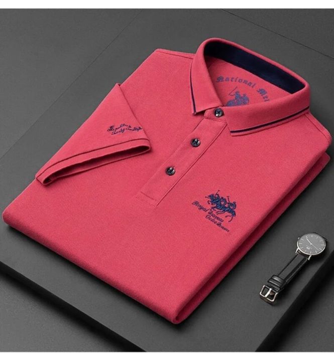 New%20Embroidered%20Polo%20Shirt%20Men's%20High-end%20Luxury%20Top%20Summer%20Casual%20Lapel%20Short%20Sleeve%20T-shirt%20Men%20Shirts%20-%20Image%204