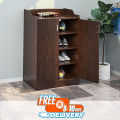 RK Engineered Wood Shoe Cabinet for Entryway and Shoe Rack Storage Organizer. 