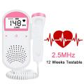 Doppler fetal Fetal Heart rate Monitor Household for Pregnant Fetal Pulse Meter No Radiation Stethoscope Fetal Doppler Detector. 
