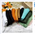 New Cotton Sequence Crepe Fabric Hijab for Women - Stylish and Comfortable.