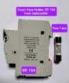 DC Fuse and fuse holder, 1000V, 15A, 20A, 30A, SP, DP.