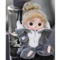 10cm 1:12 BJD Girl Doll with Dress 3D Eyes Cute Makeup for Girl Gifts Toy. 
