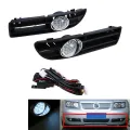 Car LED Foglamp Front Grille For-VW Bora Jetta MK4 1999-2007 1 Pair. 