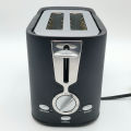 Toaster 2 Extra-Wide Slot,for Bread, Crumb Tray, Black US Plug. 