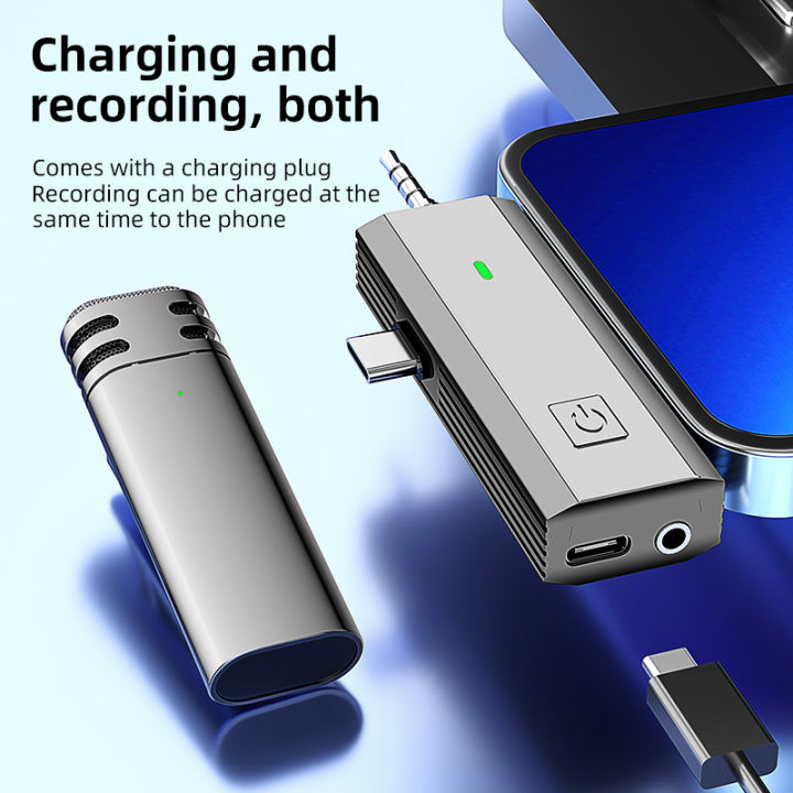 3%20In%201%20Wireless%20Lavalier%20Microphone%20Intelligent%20Noise-Reducing%20Mic%20For%20iphone%20Type-C%203.5mm%20Jack%20Smartphone%20SLR%20Camera%20PC%20-%20Image%202